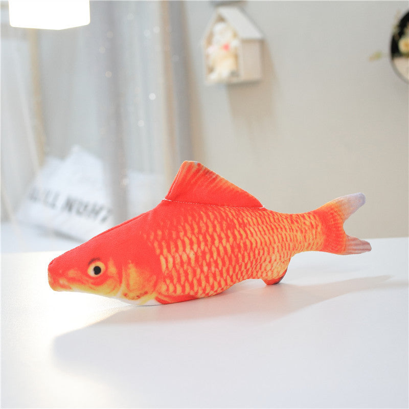 LumaPets™ Electric Jumping Fish Toy – Interactive Cat Play