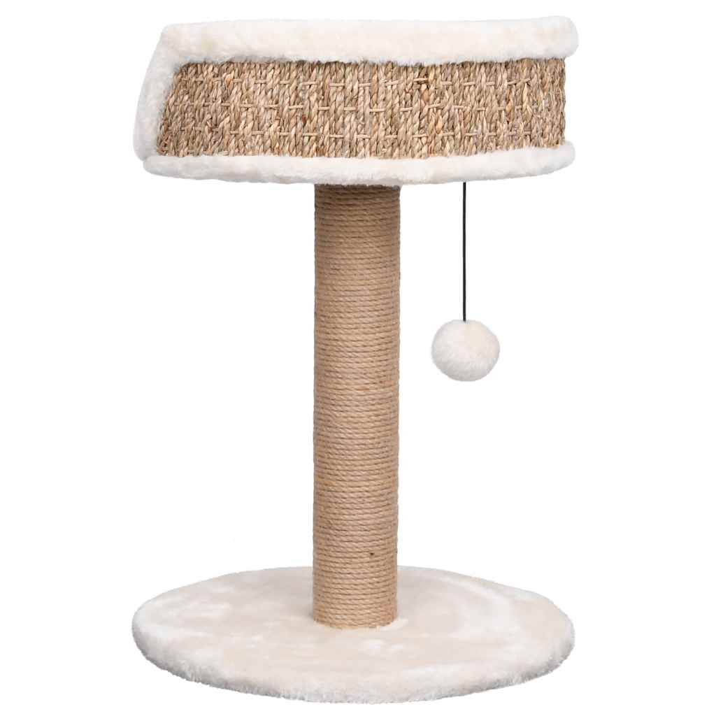 “49 cm Luxe Kattenboom met Krabpaal – Stabiel & Stijlvol voor Katten”