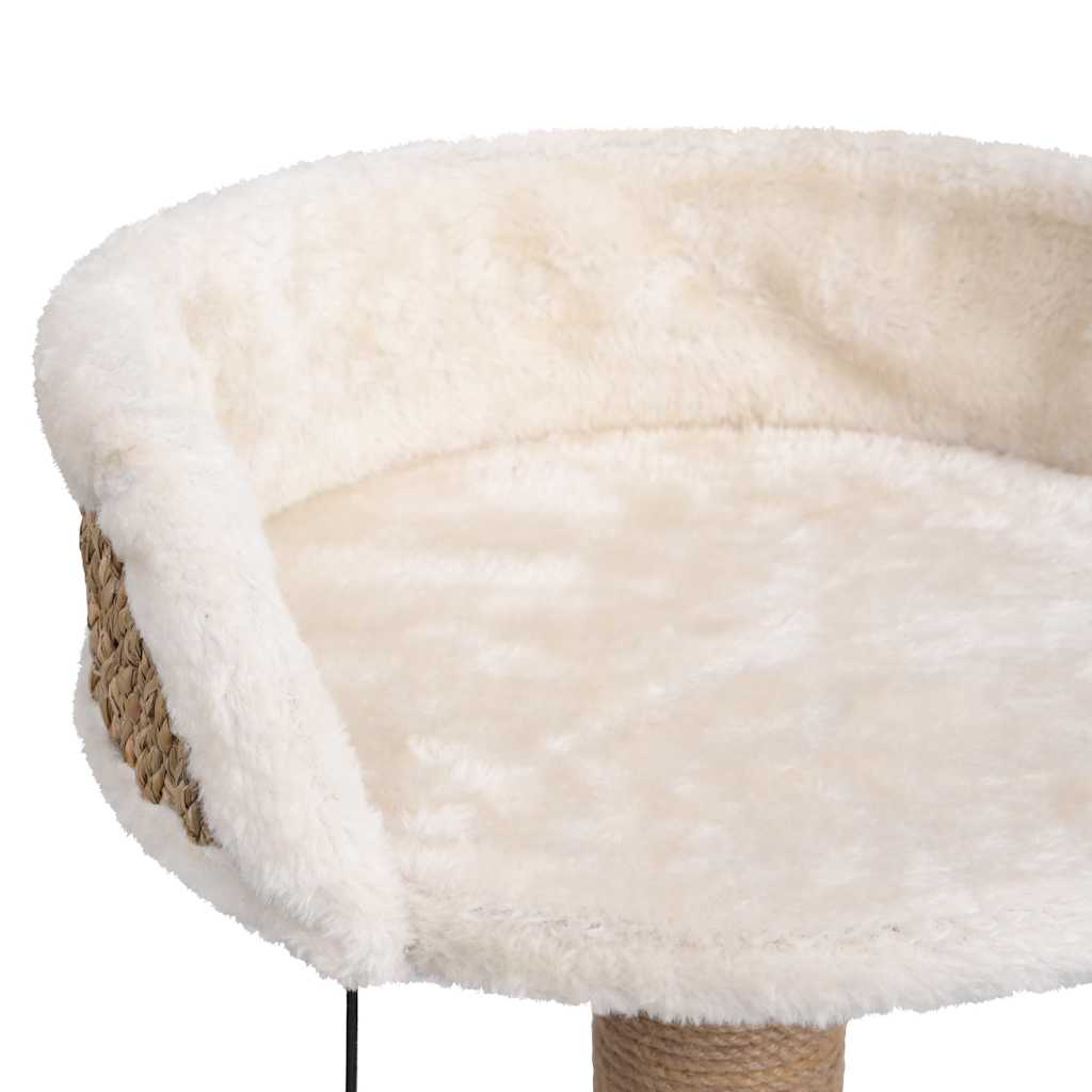 “49 cm Luxe Kattenboom met Krabpaal – Stabiel & Stijlvol voor Katten”
